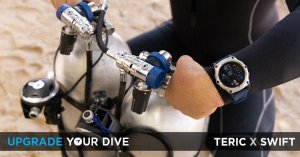 Upgrade your dive with Teric x Swift - Dive Computer System