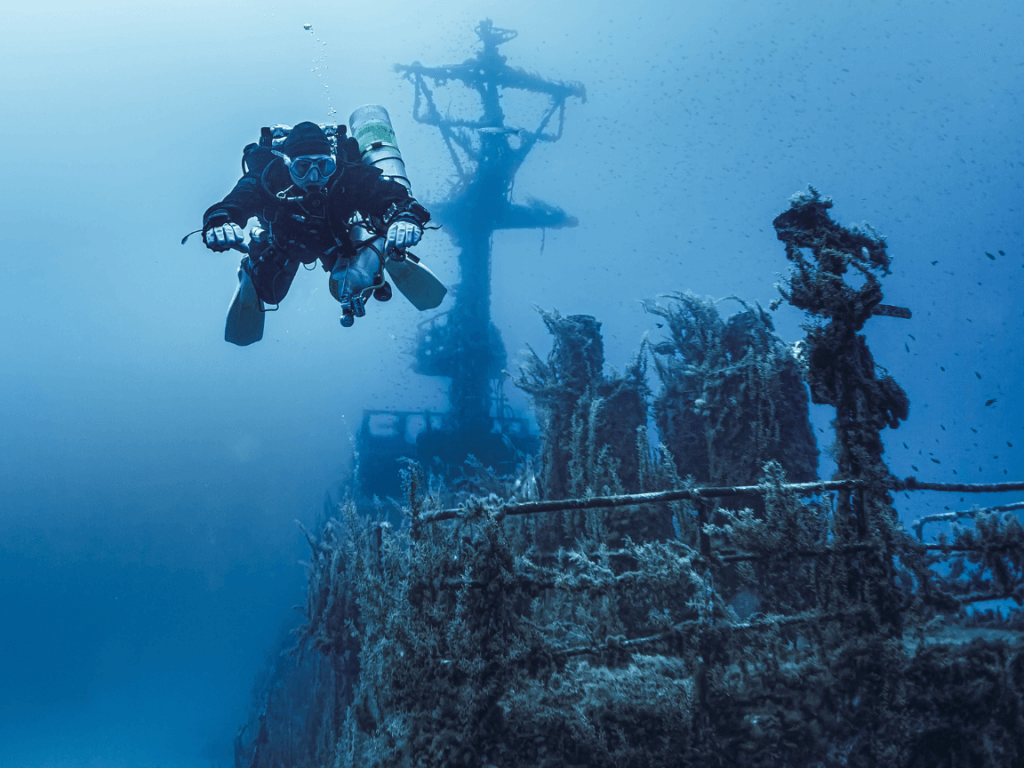 Patrol Boat P29 (Boltenhagen) is one of the two wrecks in Cirkewwa and one of the most popular dive sites in Malta.
